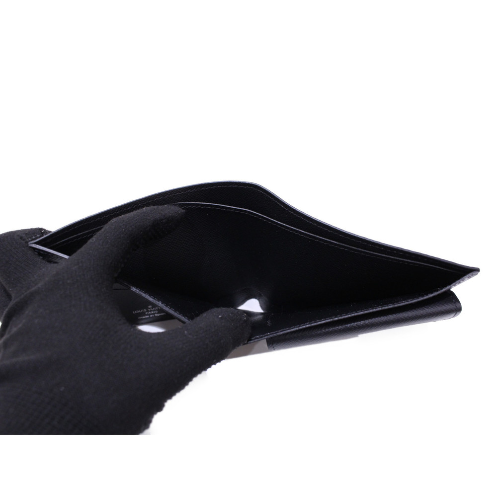 Louis Vuitton Monogram Eclipse Folding Wallet Bla… - image 6